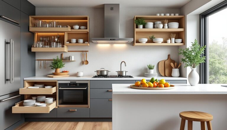 découvrez des astuces astucieuses pour rendre votre cuisine plus pratique sans modifier son agencement. optez pour des solutions de rangement optimisées, des accessoires fonctionnels et des conseils de décoration pour transformer votre espace de cuisine en un lieu à la fois esthétique et fonctionnel.